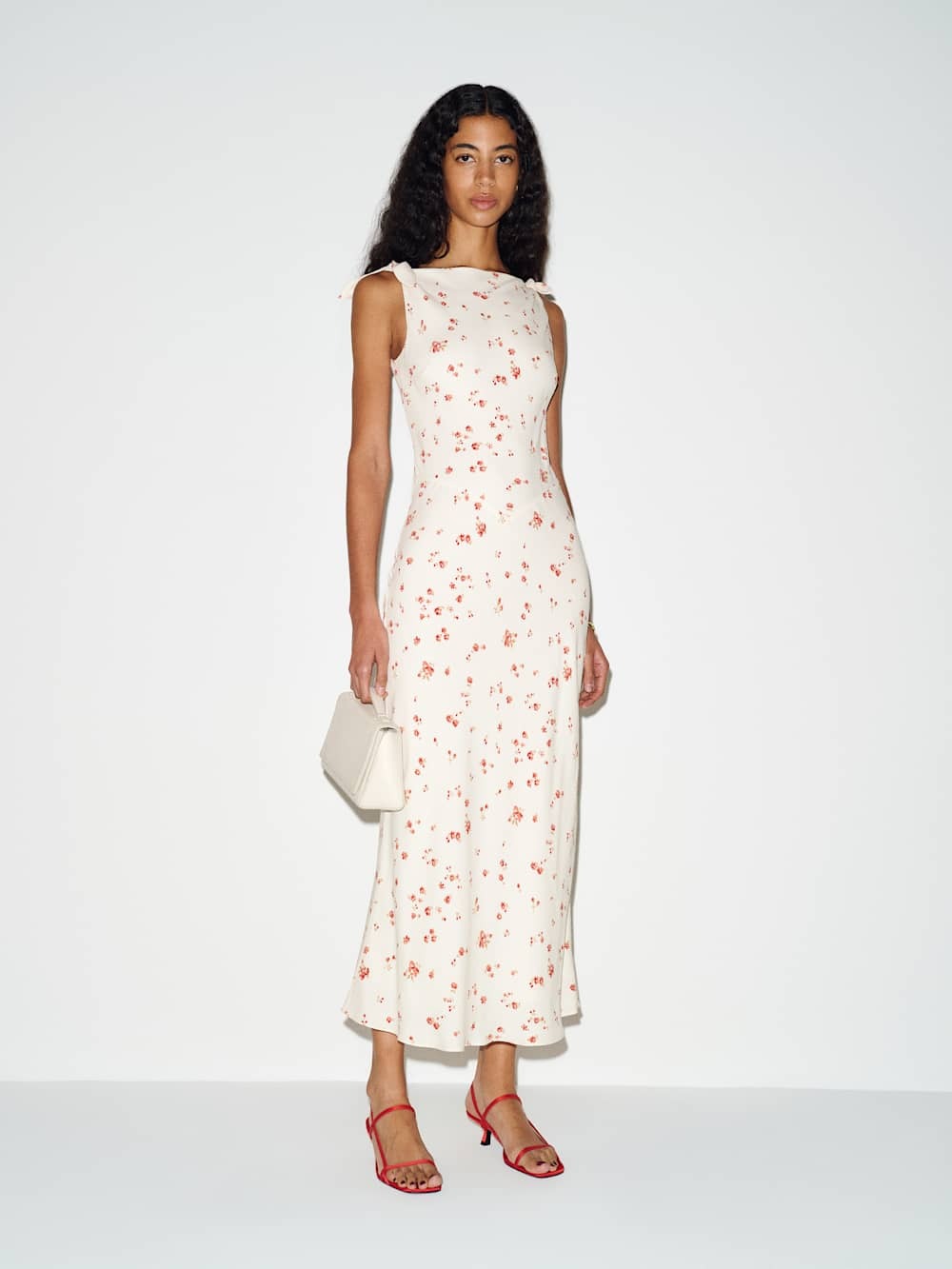 Reformation Sorrel Dress Ivory - Size 6